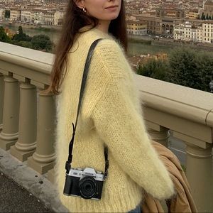 Mohair blend sweater